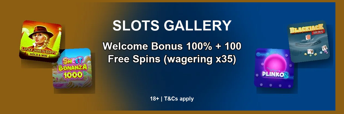 Slots Gallery welcome offer